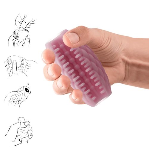 PRETTY LOVE - ATHENA EROS SZILIKON FÉRFI MASZTURBÁTOR RÓZSASZÍN