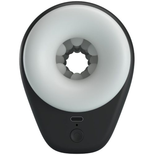 PRETTY LOVE - DJ LÁNY FÉRFI MASZTURBÁTOR REZGÉSSZEL, 5 BEÁLLÍTÁS FEKETE