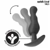 ADDICTED TOYS - SET OF 3 ANAL PLUG SILICONE MODEL 1
