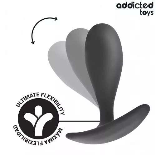 ADDICTED TOYS - SET OF 3 ANAL PLUG SILICONE MODEL 2