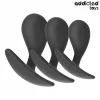 ADDICTED TOYS - SET OF 3 ANAL PLUG SILICONE MODEL 3