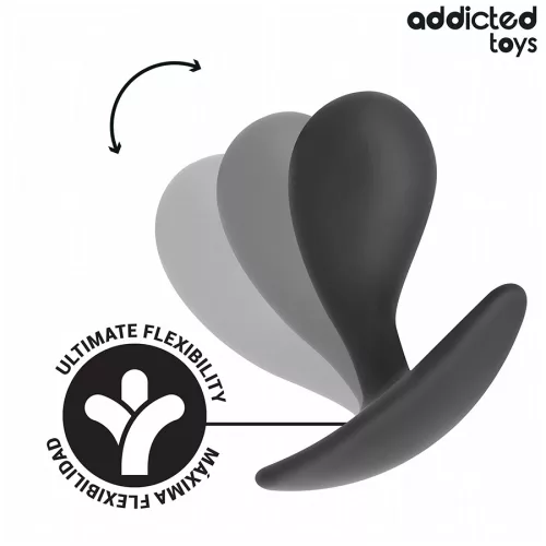ADDICTED TOYS - SET OF 3 ANAL PLUG SILICONE MODEL 3