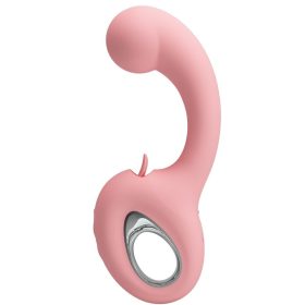   PRETTY LOVE - ERYNNYES G-SPOT VIBRÁTOR + CSLITORIS STIMULÁTOR 10 REZGÉS PINK