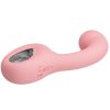 PRETTY LOVE - ERYNNYES G-SPOT VIBRÁTOR + CSLITORIS STIMULÁTOR 10 REZGÉS PINK