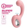 PRETTY LOVE - ERYNNYES G-SPOT VIBRÁTOR + CSLITORIS STIMULÁTOR 10 REZGÉS PINK