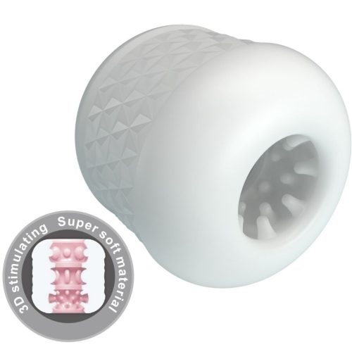 PRETTY LOVE - CRYSTLE FÉRFI MASZTURBÁTOR FEHÉR