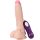SHEQU - SZENT SÁRKÁNY VIBRÁTOROS DILDO TÁVIRÁNYÍTÓVAL 20,5 CM