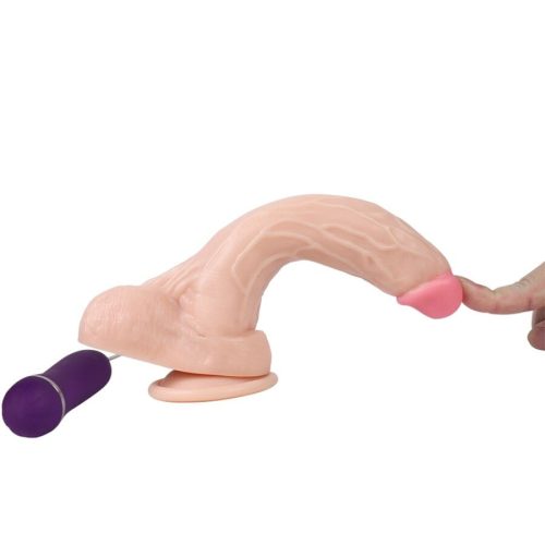SHEQU - SZENT SÁRKÁNY VIBRÁTOROS DILDO TÁVIRÁNYÍTÓVAL 20,5 CM