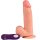 SHEQU - ADAM VIBRÁTOR DILDO TÁVIRÁNYÍTÓVAL 21 CM