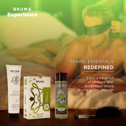 BRUMA XPERIENCE - ÉDES KÍSÉRTÉSI KÉSZLET VIBRO-ORGAZMUS GÖRÖGDINNYE