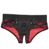 CALEXOTICS - SCANDAL SET OF CROTCHLESS PANTIES WITH DILDO SIZE S/M