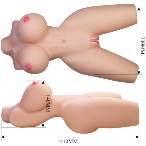 CRAZY BULL - LILY REALISTA NŐI TÖRZS HÜVELJ ÉS ANÁLIS 4 KG