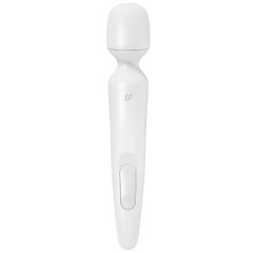 SATISFYER - ERLAND VIBRÁLÓ MASSZÍROZÓ FEHÉR PÁLCA