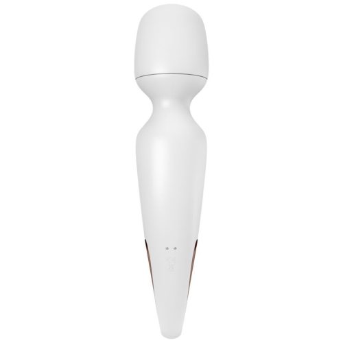 SATISFYER - ERLAND VIBRÁLÓ MASSZÍROZÓ FEHÉR PÁLCA