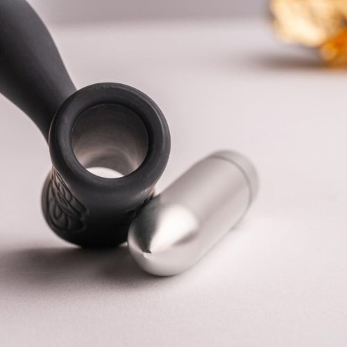 ROCKS- OFF - PETITE SENSATIONS TEAZER ANAL PLUG VIBRÁTOR FEKETE