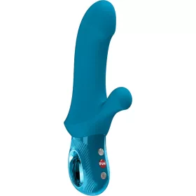   FUN FACTORY - BI STRONIC CURVE THRUSTING RABBIT PULSATORS AQUAMARINE