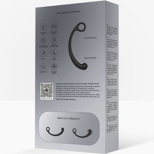 CSIGA HANGULAT - AXI VIBRÁLÓ MASSZÁZSPÁLCA FEKETE