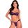 PASSION - TIVOLEA MELLTARTÓ + TANGA SZETT VIOLET S/M