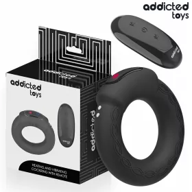   ADDICTED TOYS - HEATING EFFECT VIBRATING COCK RING REMOTE CONTROL