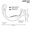 ADDICTED TOYS - DUAL PROSTATIC COCK RING REMOTE CONTROL