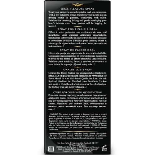 SHUNGA - WAVES PLEASURE SPRAY ORÁLIS CSÁBÍTÓ EPER 20 ML