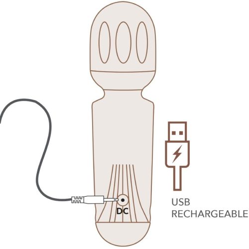 ROCKS-OFF - MINI ÚJRATÖLTHETŐ PÁLCA 16 FUNKCIÓK VIOLET DREAM