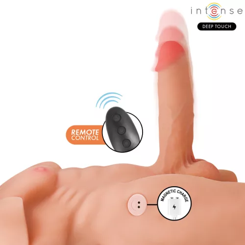 INTENZÍV MÉLY ÉRINTÉS – MARTY TÖRZS VÉGBÉLNYÍLÁSSAL ÉS REALISZTIKUS DILDÓVAL TOLÓDÓVAL ÉS REZGÉSSEL, TÁVIRÁNYÍTÁS, 6,2 KG