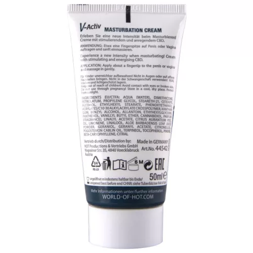 HOT - MASTURBATIONSCREME MIT CBD - UNISEX 100ML