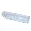 BAILE - PINK STIMULATING SILICONE PENIS COVER 13 CM