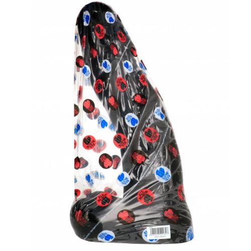 TELJESEN FEKETE - FEKETE DILDÓ 45 CM