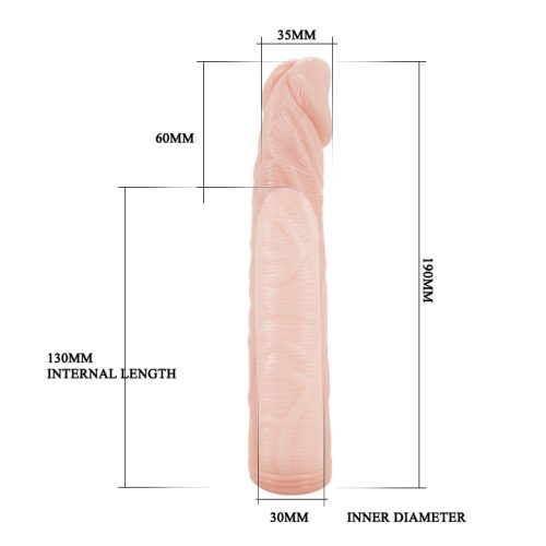 Realistic Penis Sleeve Flesh 1