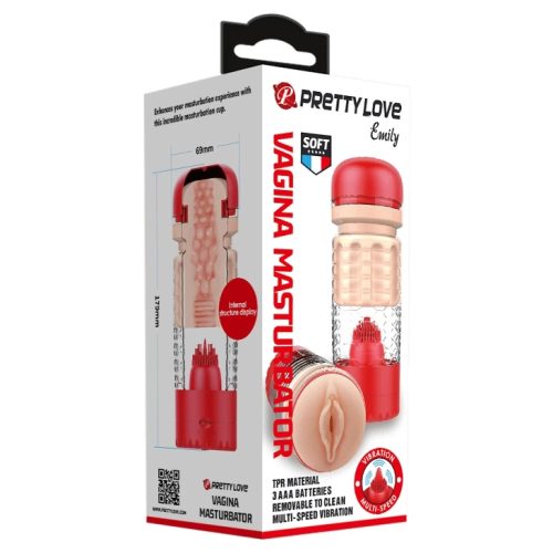 Pretty Love Emily Masturbator Red