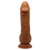 Beautiful Johnson 9.2" Dildo Brown