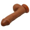 Beautiful Johnson 9.2" Dildo Brown