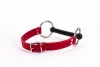 Calf Softy Leather Top and Lamb Leather padding with Silicone Mouth Piece Red