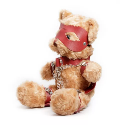 Crushious Crushito Bondage Plüssmackó 31 cm piros
