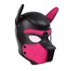 PUPPY – pink neoprene hood for a sensual experience
