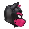 PUPPY – pink neoprene hood for a sensual experience