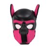 PUPPY – pink neoprene hood for a sensual experience