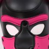 PUPPY – pink neoprene hood for a sensual experience