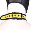 Yellow neoprene necklace - a stylish and versatile accessory