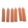 Party Penis Candles 6 pcs flesh color