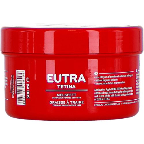 Eutra Tetina – Premium Milk Care Fatty Ointment 500 mL