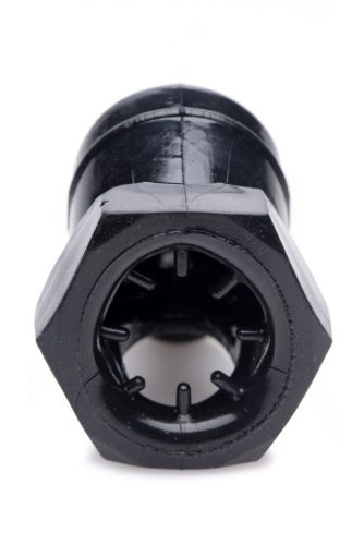 Detained – 7 cm long premium locking cage black