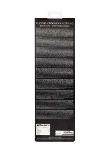 Silicone Vibráló Golyó Dugó – Extra Hosszú Urethral Izgató