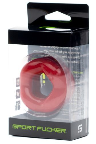Ballstretcher Revolution – stylish testicle stretcher in red