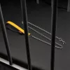 Leather Handle Leash – 1m Yellow, Stylish and Premium