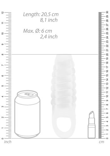 Sono N°21 – prémium pénisz hüvely 14 x 6 cm