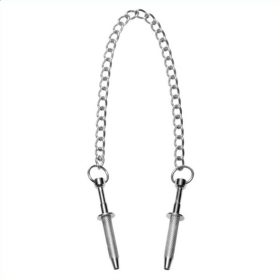 Sensual nipple tweezers with Extreme Sensations hooks