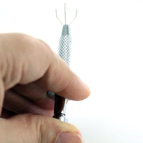 Sensual nipple tweezers with Extreme Sensations hooks